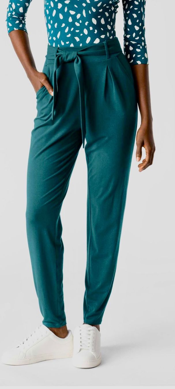 Pantaloni: Les Lunes, Jade pants, Deep Teal, Grösse XL – Nuovo (secondo la descrizione) da Wallbach venduto da paxnic