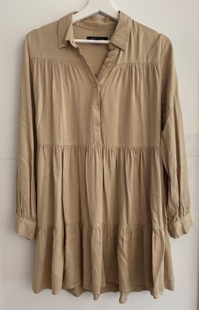 Blusenkleid von New Yorker in beige, Grösse 36