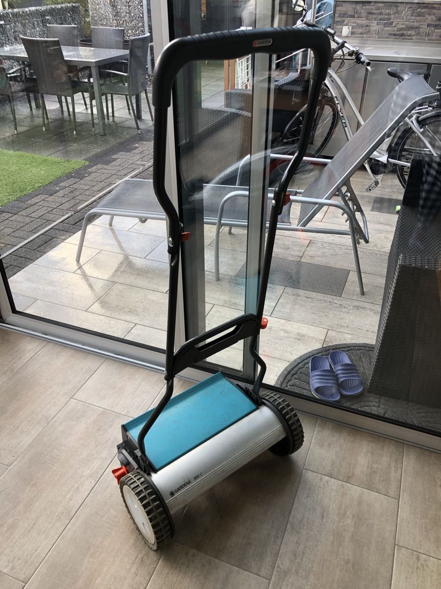 Gardena Rasenmäher: Gardena Spindelmäher Typ 380 C – Gebraucht aus Emmen von