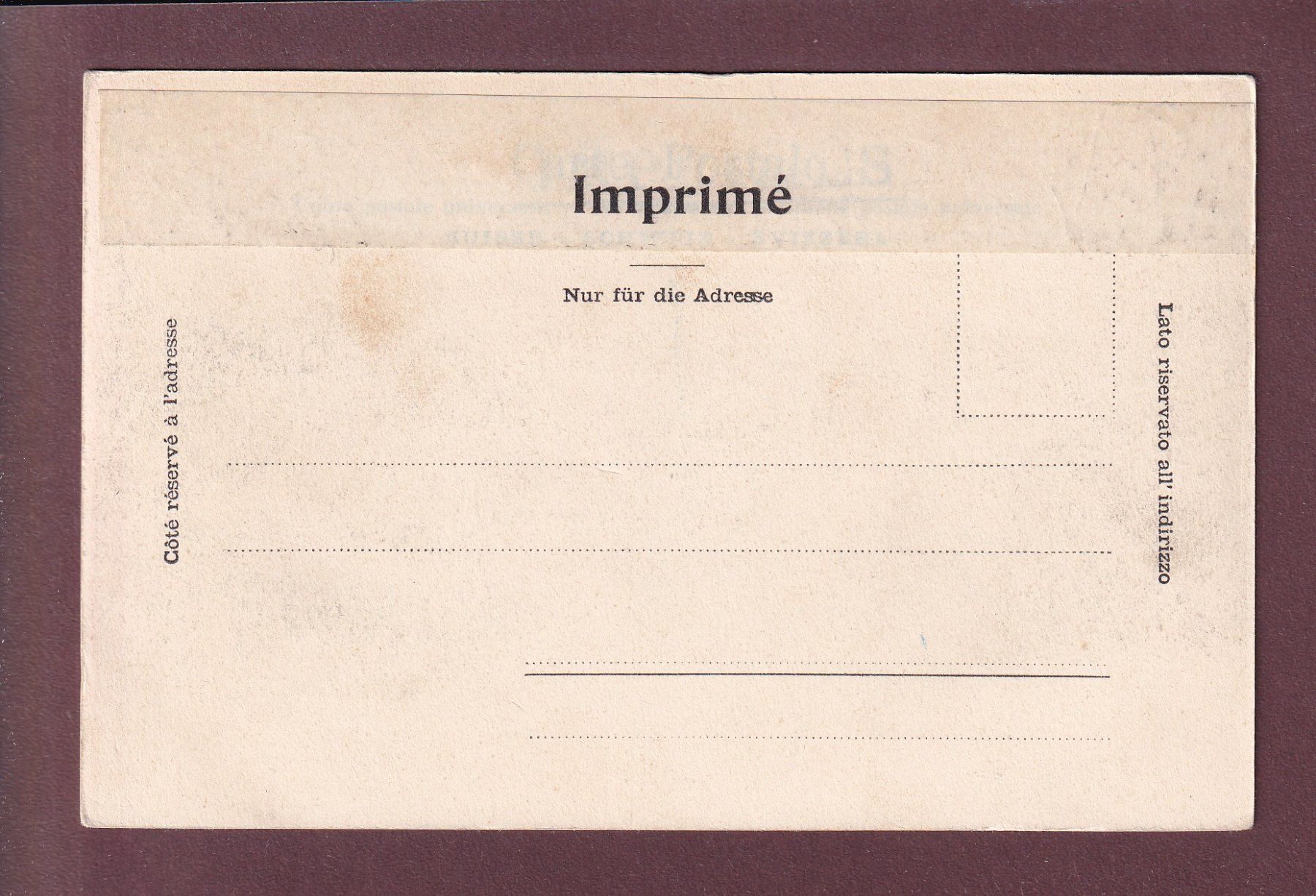 Cartoline postali: LAC DE SILVAPLANA - Poème – Usato da Pully venduto da nicecards 1
