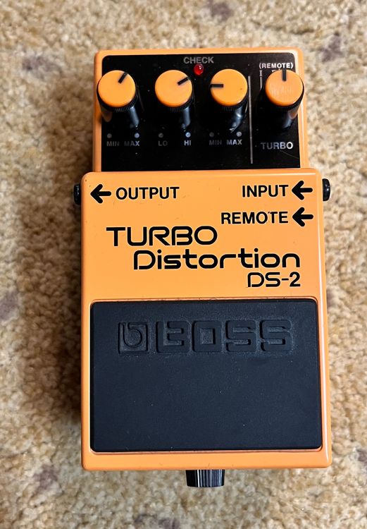 Boss Turbo Distortion DS 2 Pedal Kaufen Auf Ricardo   Boss Turbo Distortion Ds 2 Pedal