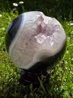Top Amethyst Achat Kugel 2.58kg 120mm