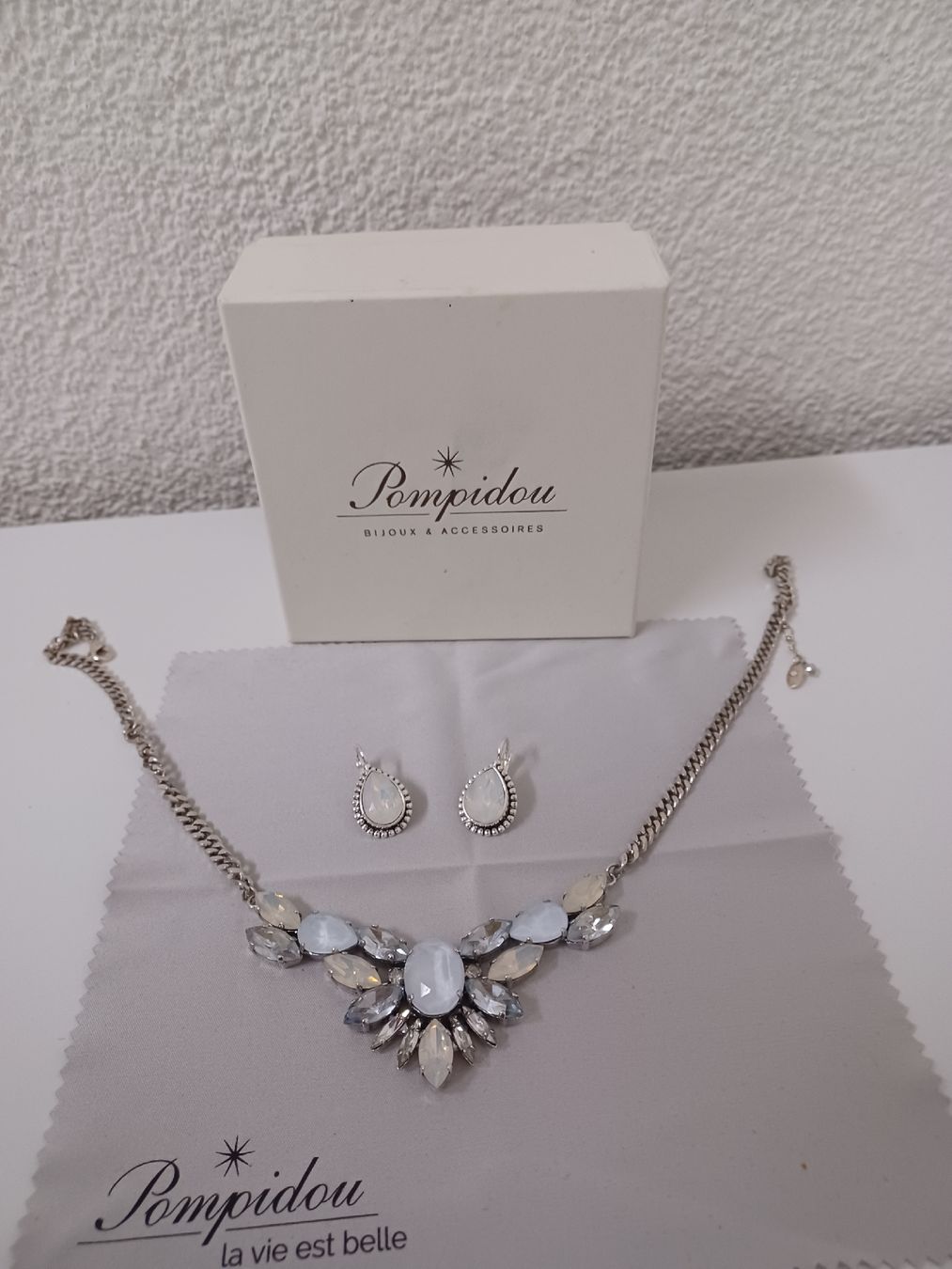 Ketten: Pompidou Collier und Ohrringe mit Mondstein – Neu (gemäss Beschreibung) aus Volketswil von elo_qn79 3