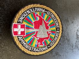 Patch Militz. Schweiz Italienisch Aufnäher neu