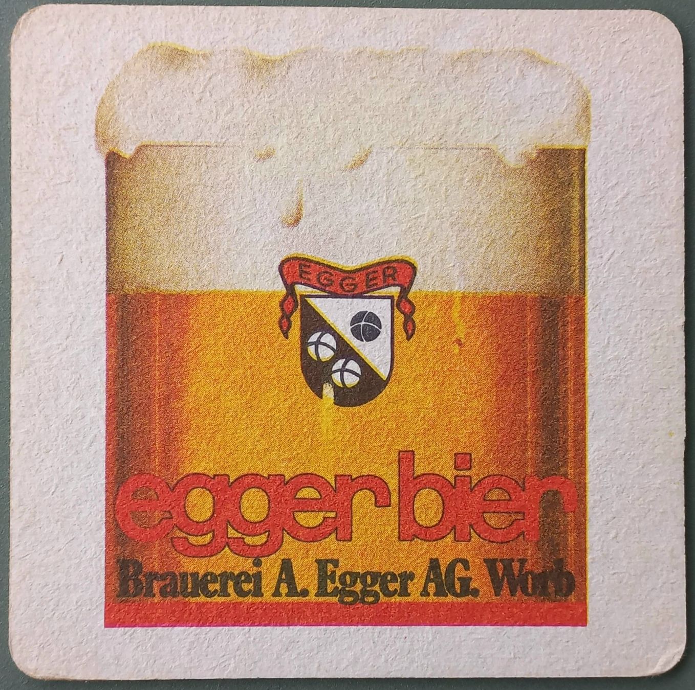 Dessous de verre: Bierdeckel - Egger - CH – D'occasion à Niederuzwil par lubimaja