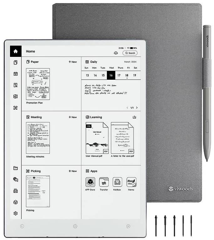 Tablet PC: Viwoods AiPaper 10.65" eInk Tablet Android Carta1300 – Usato da Aarau venduto da 08_15