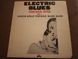Rare Blues LP - Electric Blues Chicago Style - Junior Wells