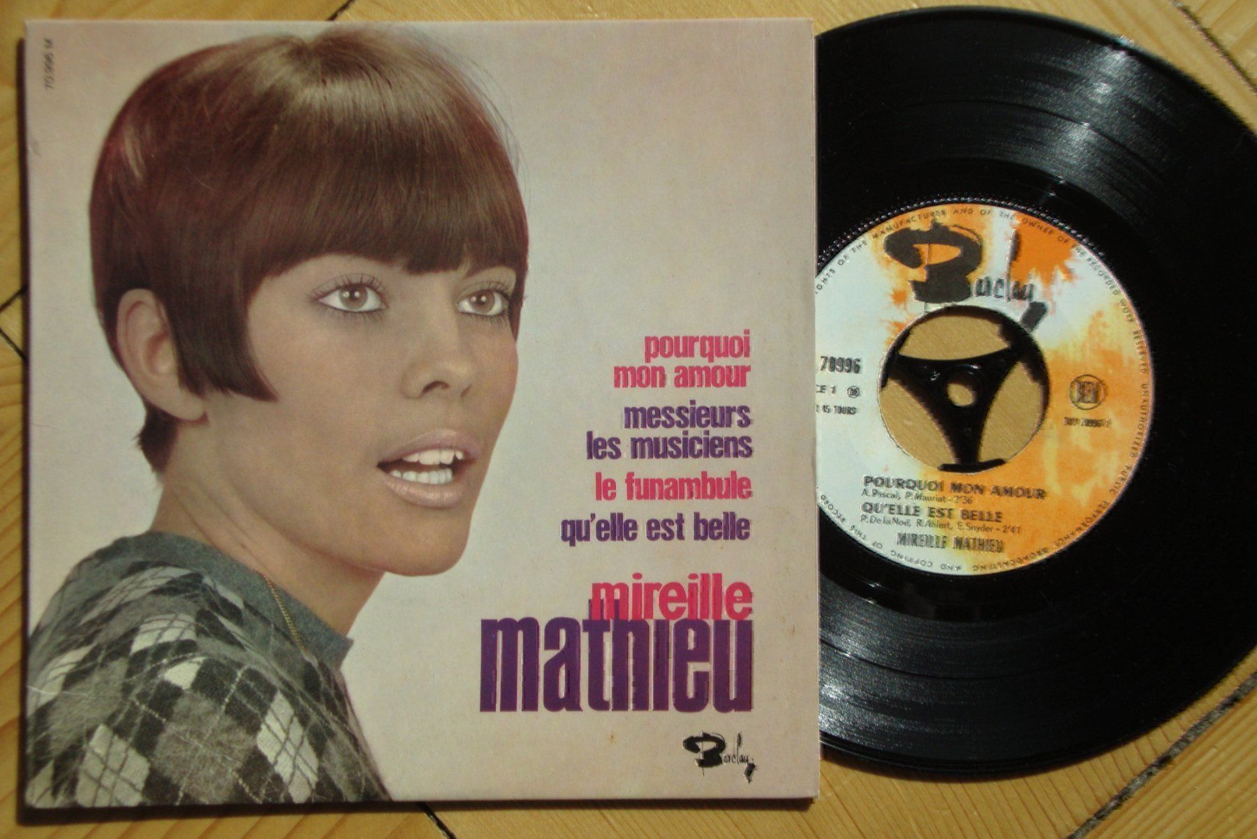 Dischi in vinile: MIREILLE MATHIEU - POURQUOI MON AMOUR – Usato da Bern venduto da Uli_10_11