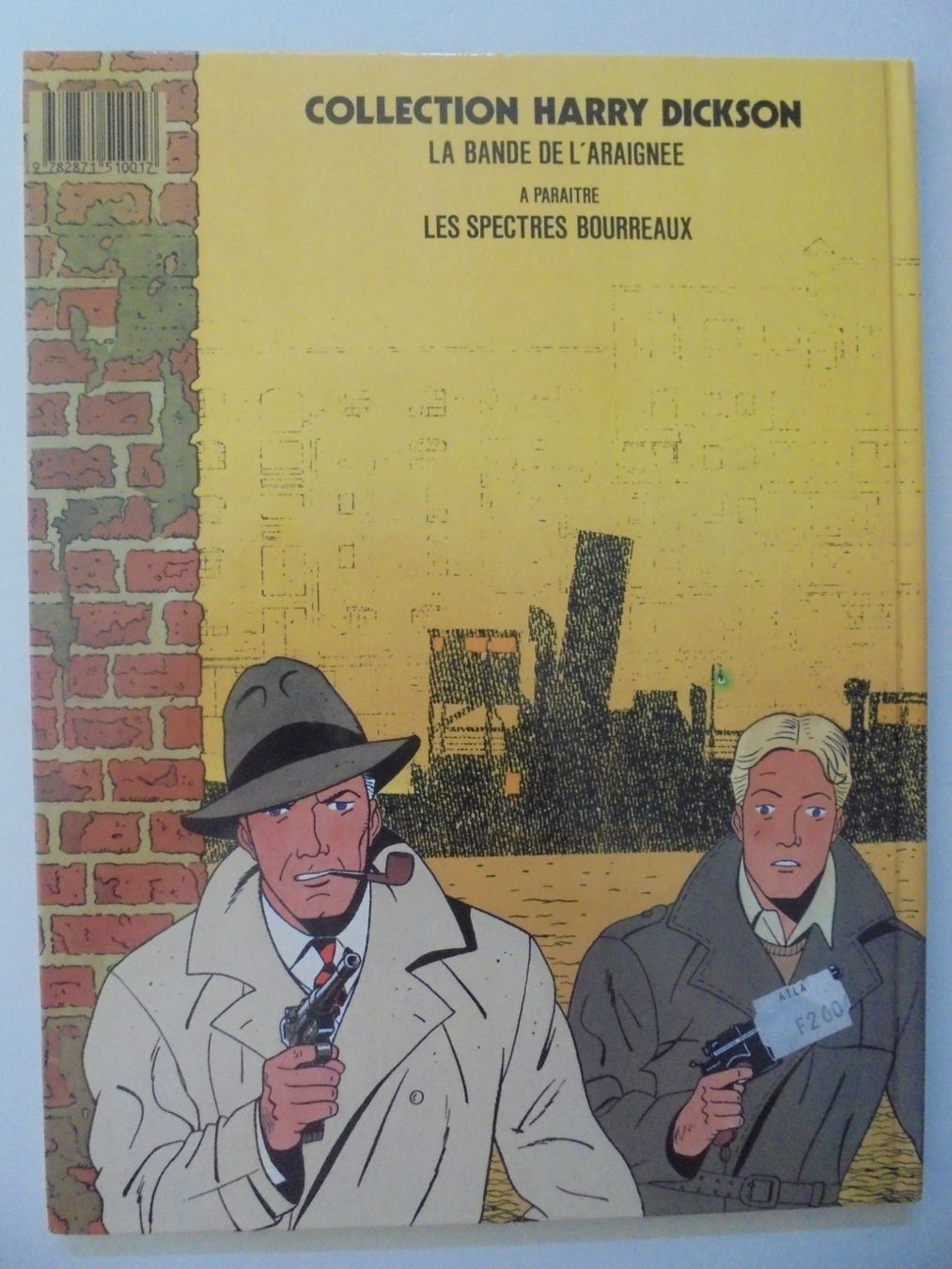 Fumetti: Harry Dickson " 1) la bande de l'araignée " E. O  excellent – Usato da Eclépens venduto da Consuelo 1