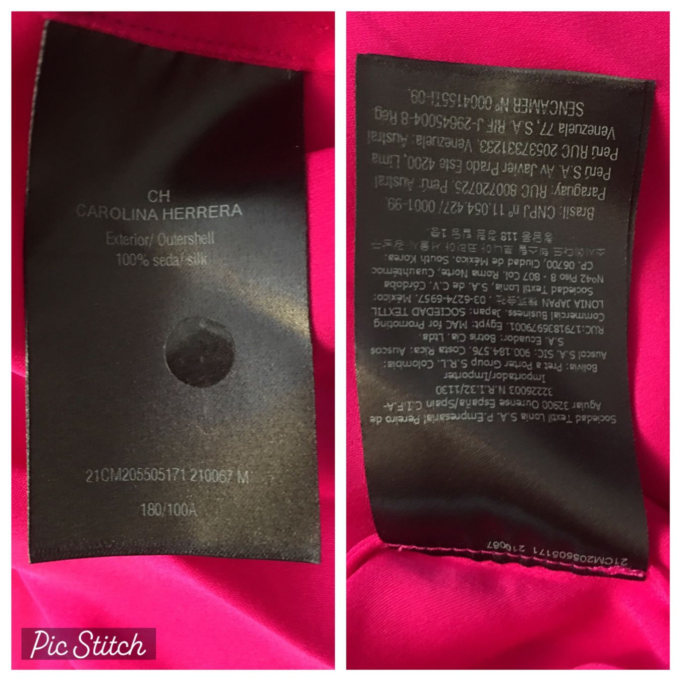 Carolina Herrera Blusen: CAROLINA HERRERA BLUSE GR. M Seide – Neu (gemäss Beschreibung) aus Unteraegeri von MH203 9