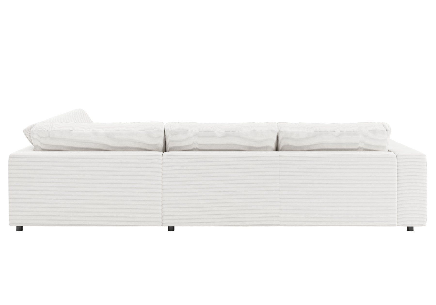 Sofas: Ecksofa High End in Cord snow Rechts – Neu und originalverpackt aus Bischofszell von deluxe-moebel 4