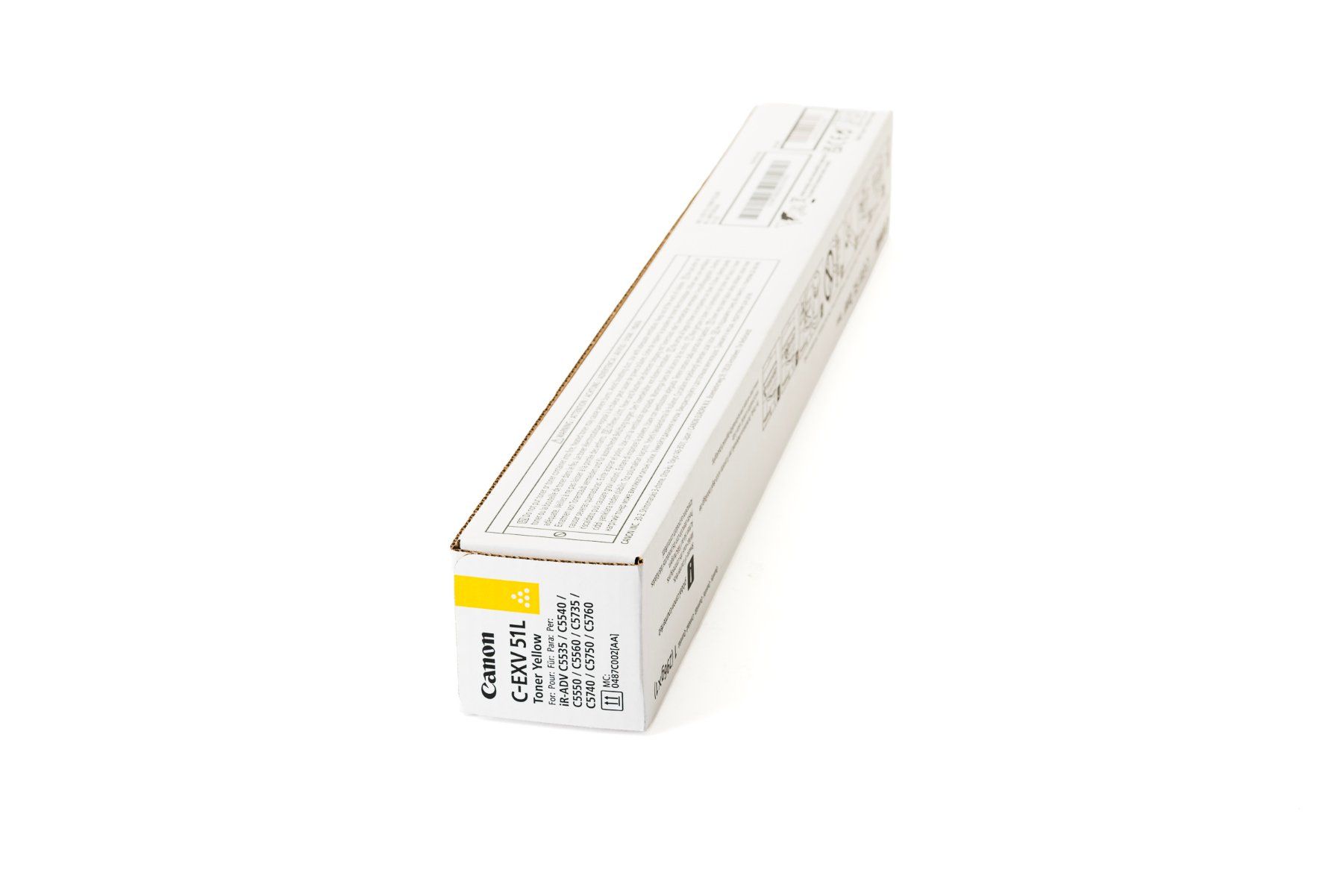 Canon Cartucce per stampanti & toner: Canon C-EXV-51 L Toner Yellow – Nuovo e nell'imballaggio originale da Ennetbaden venduto da petit-plus 1