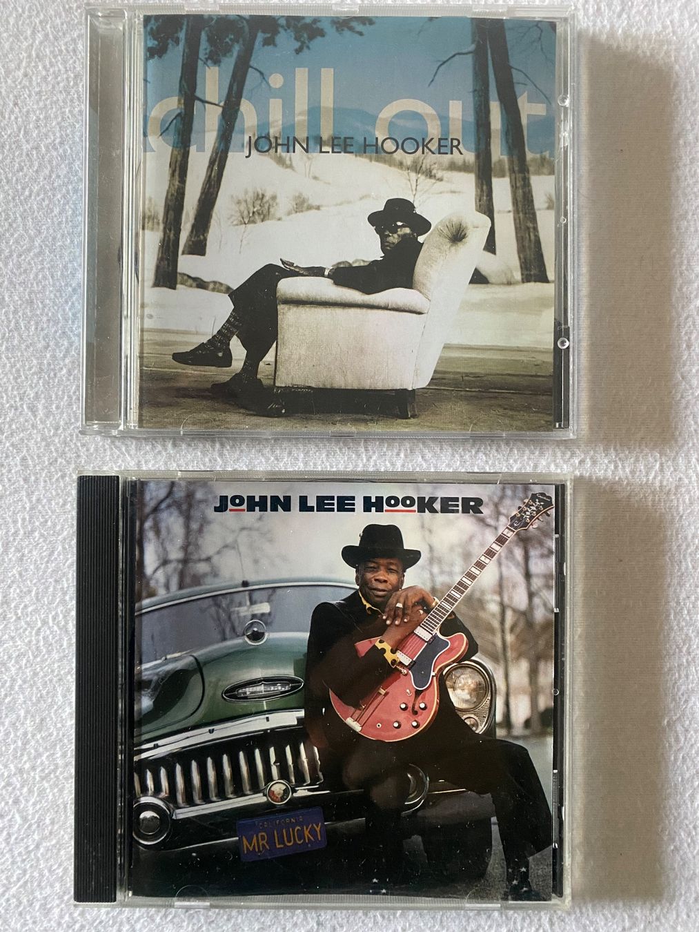 CD: 2 x John Lee Hooker - Mr. Lucky / Chill Out – Nuovo (secondo la descrizione) da Duggingen venduto da Kisha010