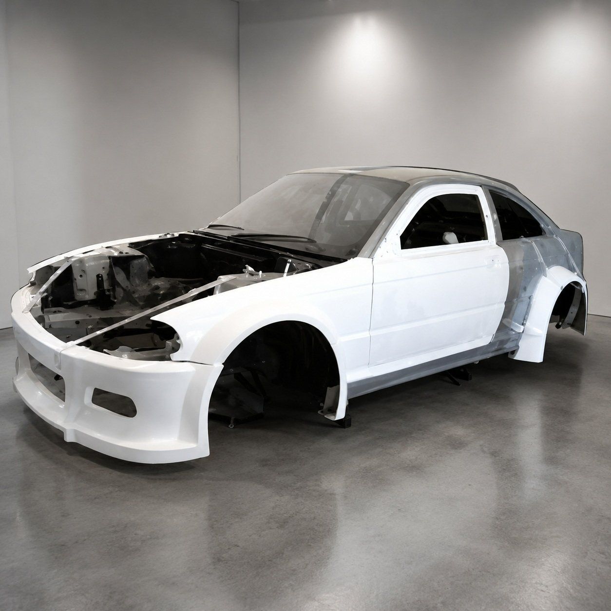 BMW Tutti pezzi di ricambio auto: E46 GFK Breitbaukit Typ1 – Nuovo (secondo la descrizione) da Cham venduto da Roellin-racing-shop