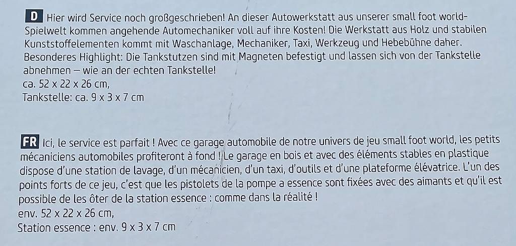 Spielzeuge: Jouet station-service en bois – Gebraucht aus Courtelary von OnTheRoad79 2