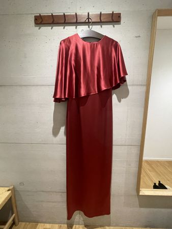 Red Evening Dress S