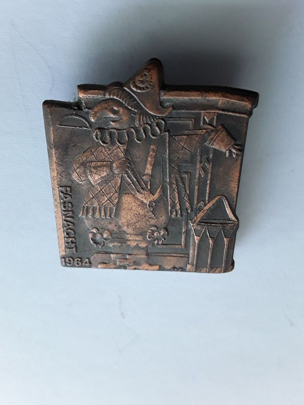 Medaglie: Fasnachts Plakette Basel 1950 1963 1964 – Usato da Bazenheid venduto da derdelorean01 1