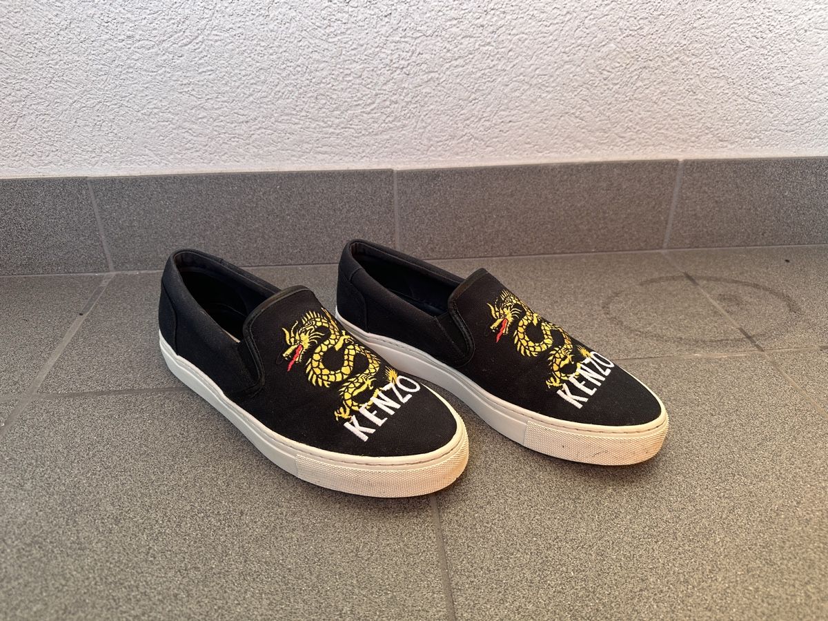 Kenzo Herrenschuhe: Kenzo Slip On Schuhe Gr. 41 – Gebraucht aus St. Gallen von kschaellibaum