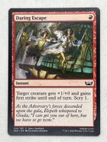 MTG - Daring Escape - Story Spotlight - SNC - Magic Card