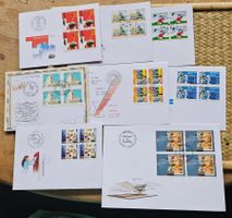 8 FDC en blocs de 4, 2005