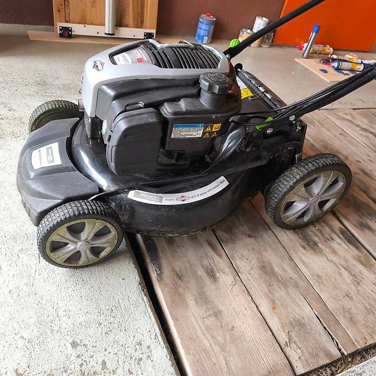 Migros Tagliaerba: Benzin Rasenmäher BMRES46 Ranchero – Usato da Münchenbuchsee venduto da tech09 2