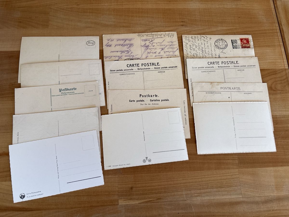 Ansichtskarten: AK von Basel – Gebraucht aus Rümlang von Brieftaube1 1