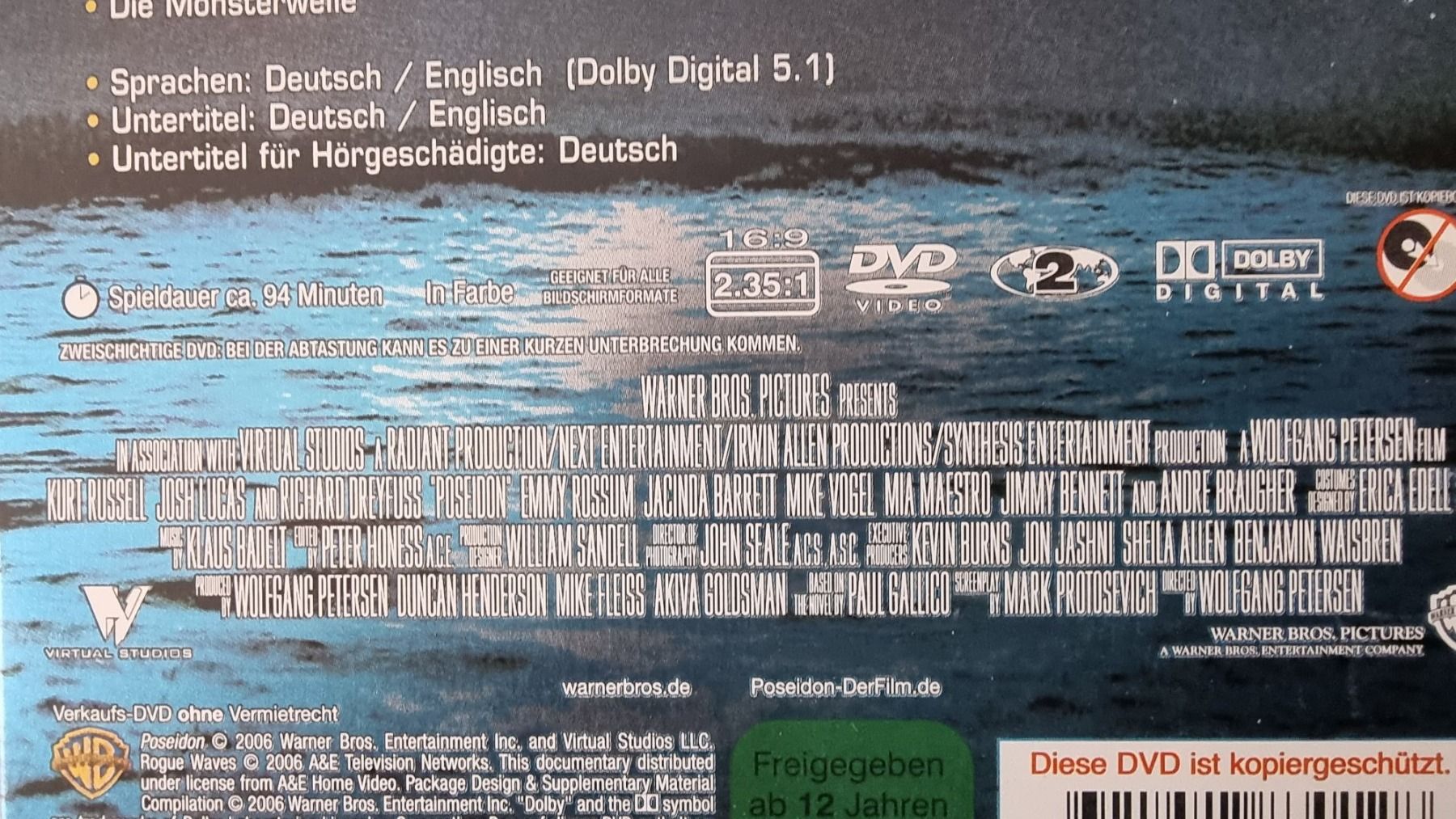 Tutti i DVDs: DVD Poseidon / Steelbook 2 Disc – Usato da Oetwil am See venduto da fineli2 1