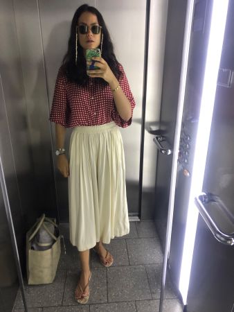 H&M Hosen mit extra weitem Bein 🤍