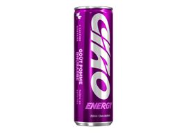 CIAO Energy Pomme Rhubarbe Boisson Énergisante