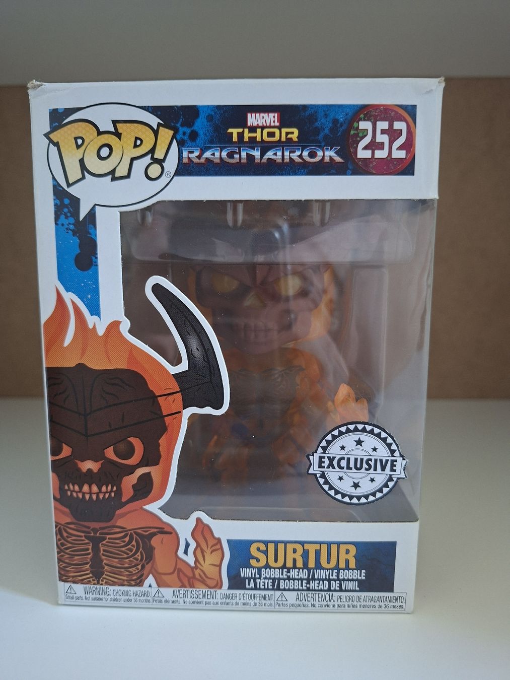 Funko Statuette: Funko Pop! Marvel Thor Ragnarok Surtur Figur 252 OVP – Nuovo e nell'imballaggio originale da Schüpfen venduto da deb_d2h8