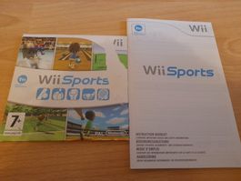 Nintendo Wii Sports mit Anleitung