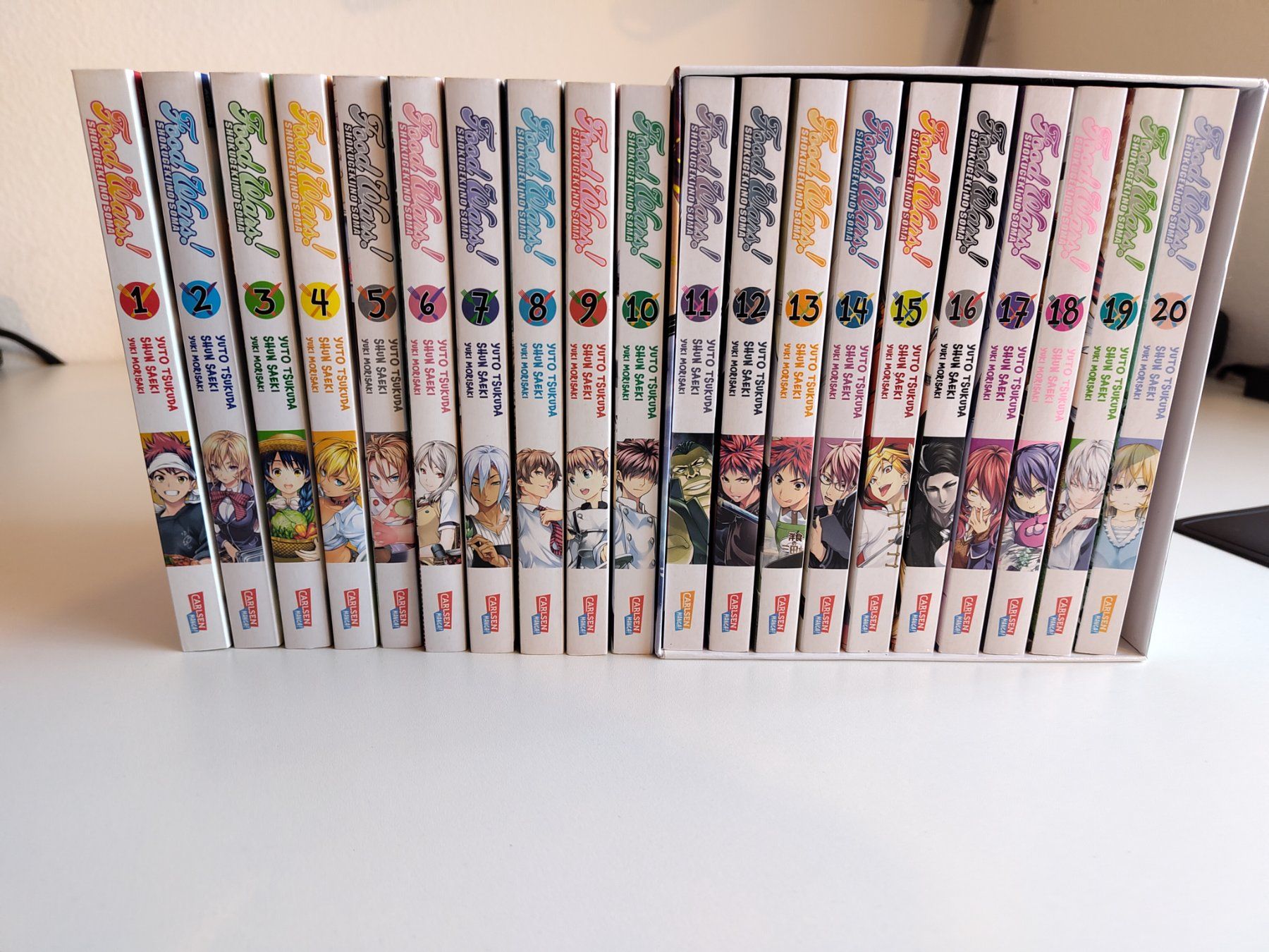 Fumetti: Food Wars  1-20 inkl. Schuber – Usato da St. Gallen venduto da marlies59