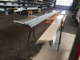 Blechabschluss 0.75 mm RAL 9002 per m1 16.--