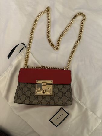 Gucci Padlock Small Bag mit Kette, Top Zustand!