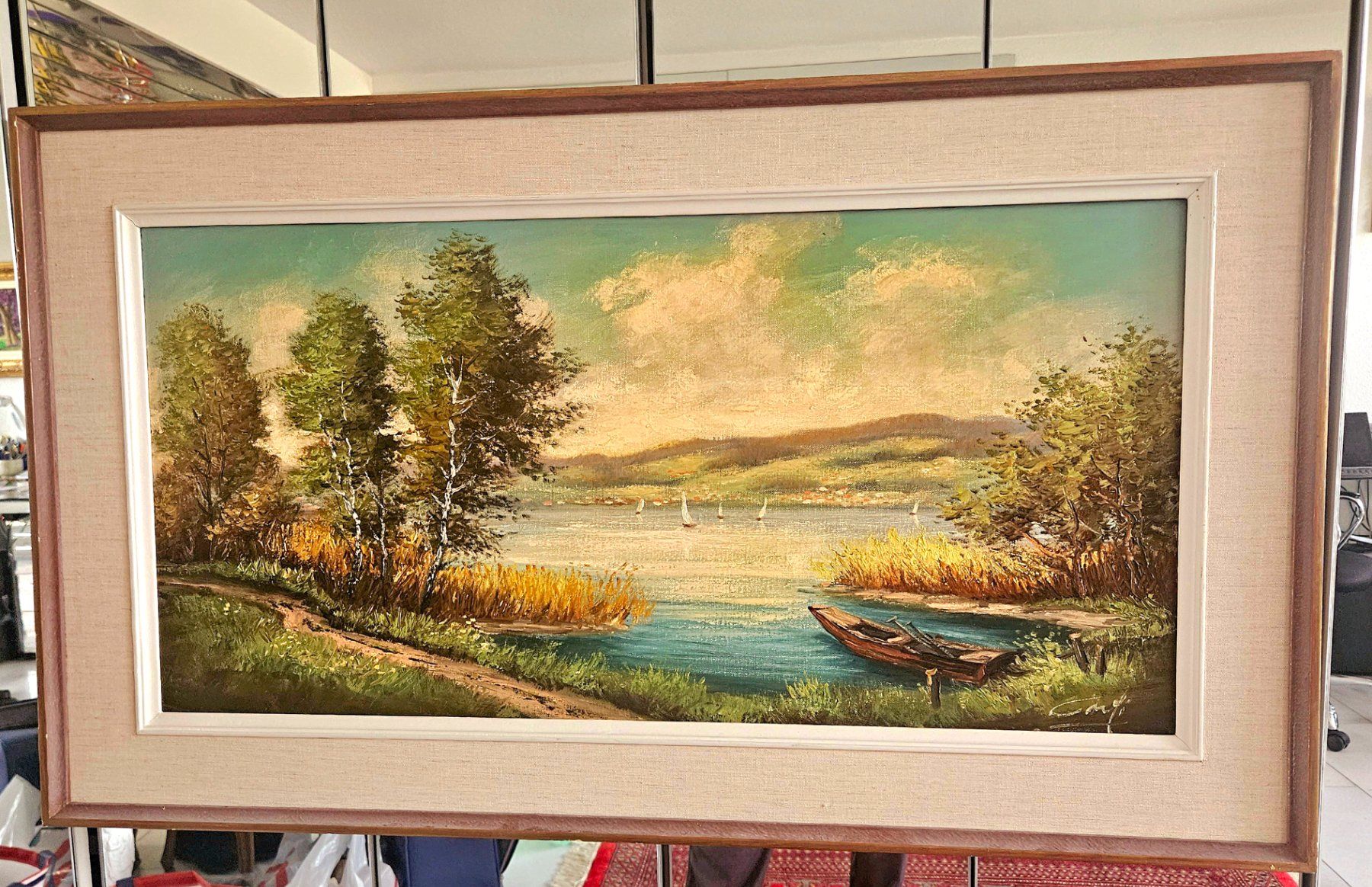 Tableaux: Oelgemälde auf Leinwand – D'occasion à Zürich par adriben 2