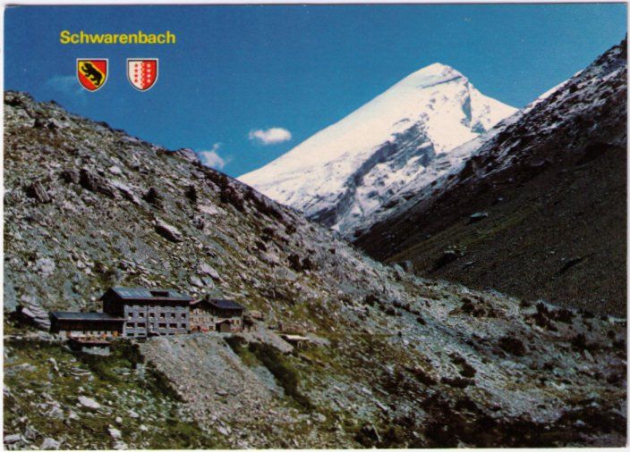 Cartoline postali: Kandersteg - Berghotel Schwarenbach – Usato da Binningen venduto da Mountainrider