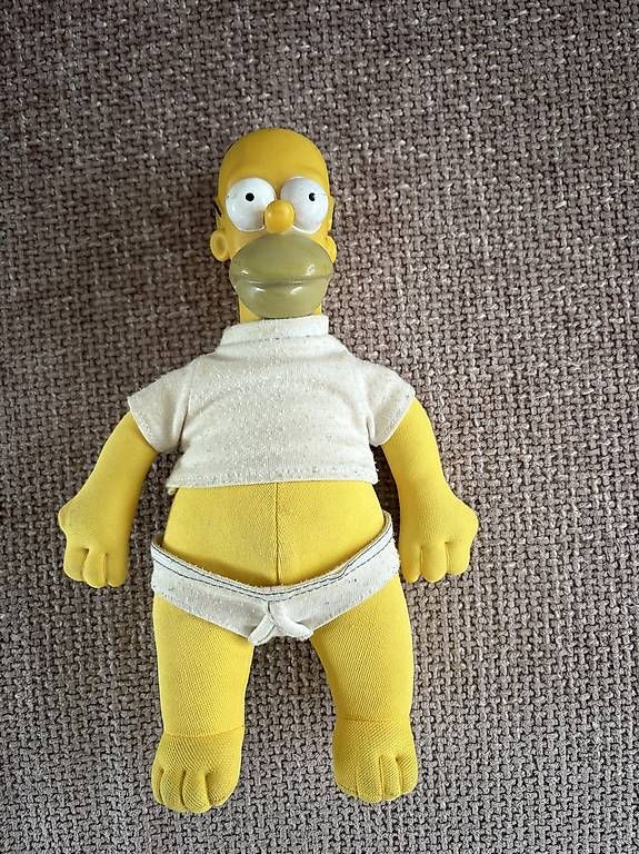 Giocattoli: Homer Simpson Stoffpuppe – Usato da Schlieren venduto da pauley102