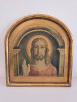 Vintage Kunstdruck Foppa Der Auferstandene - Goldrahmen