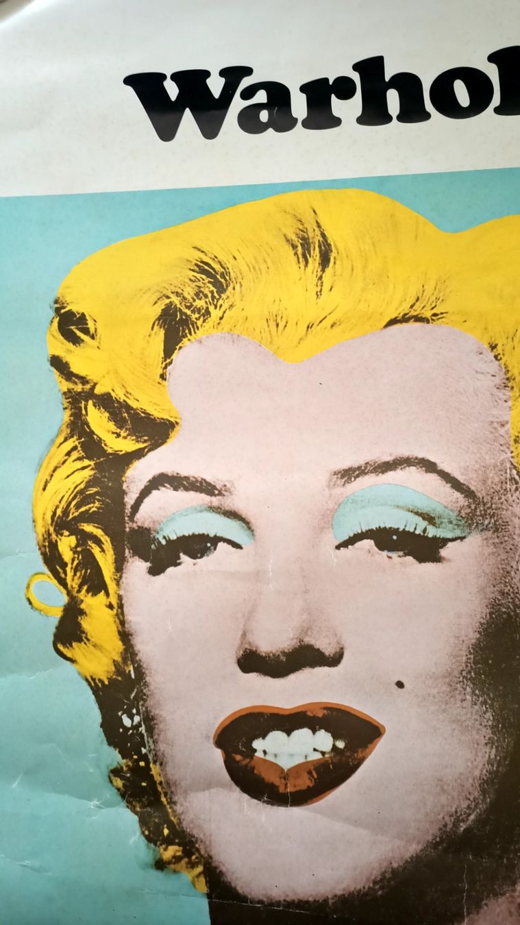 Poster & Bilder: Andy Warhol "Marilyn Monroe" Plakat – Gebraucht aus Schwerzenbach von oldthings79 2