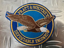 Pratt & Whitney Badge / Aufnäher Aviatik NEU