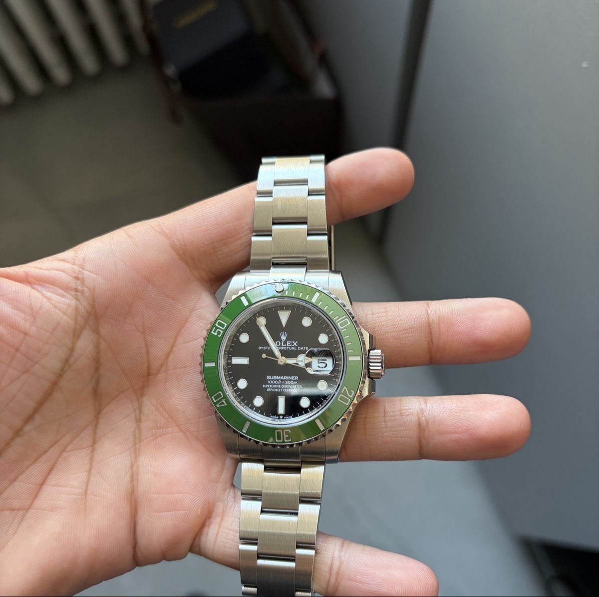 Rolex Orologi: Rolex Submariner date céramique verte – Nuovo (secondo la descrizione) da Yverdon-les-Bains venduto da nes_sn6k