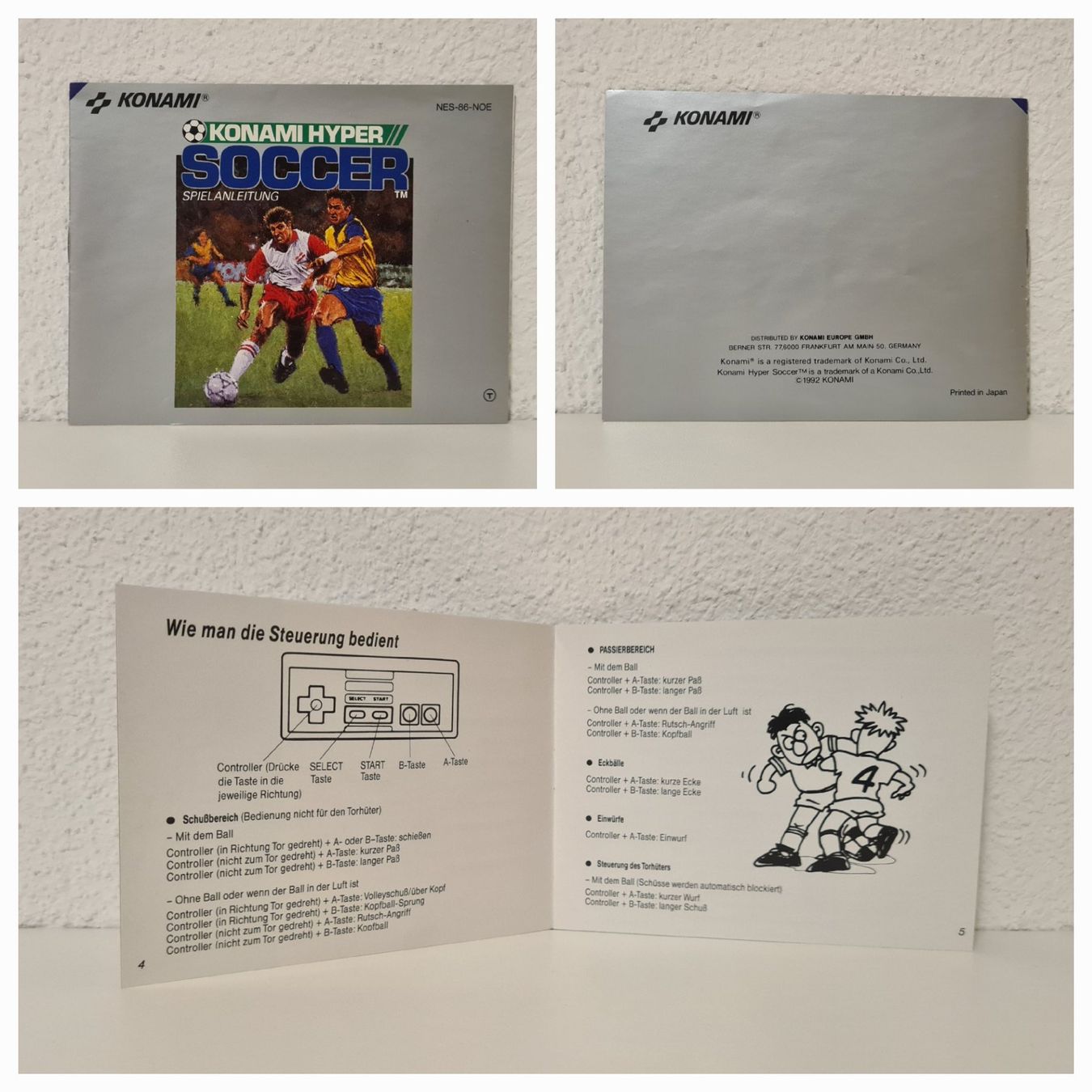 Nintendo Jeux: KONAMI HYPER SOCCER - CIB / Pal B Nintendo NES - WM 2026 – D'occasion à Dübendorf par digital_bath 9