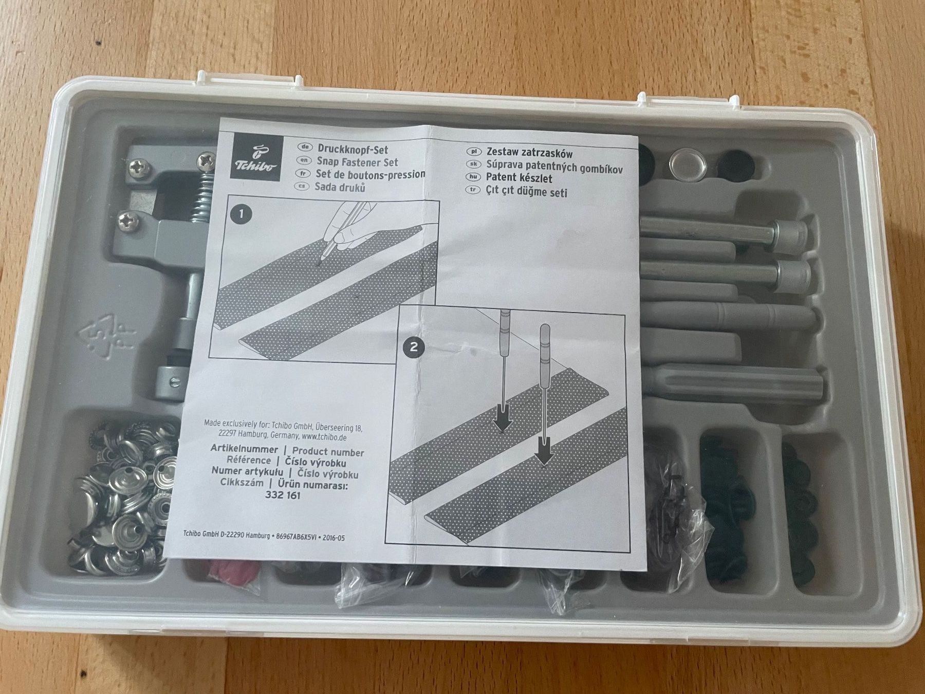 Tutti gli attrezzi: Druckknopfset, Tschibo – Usato da Cham venduto da 2eye