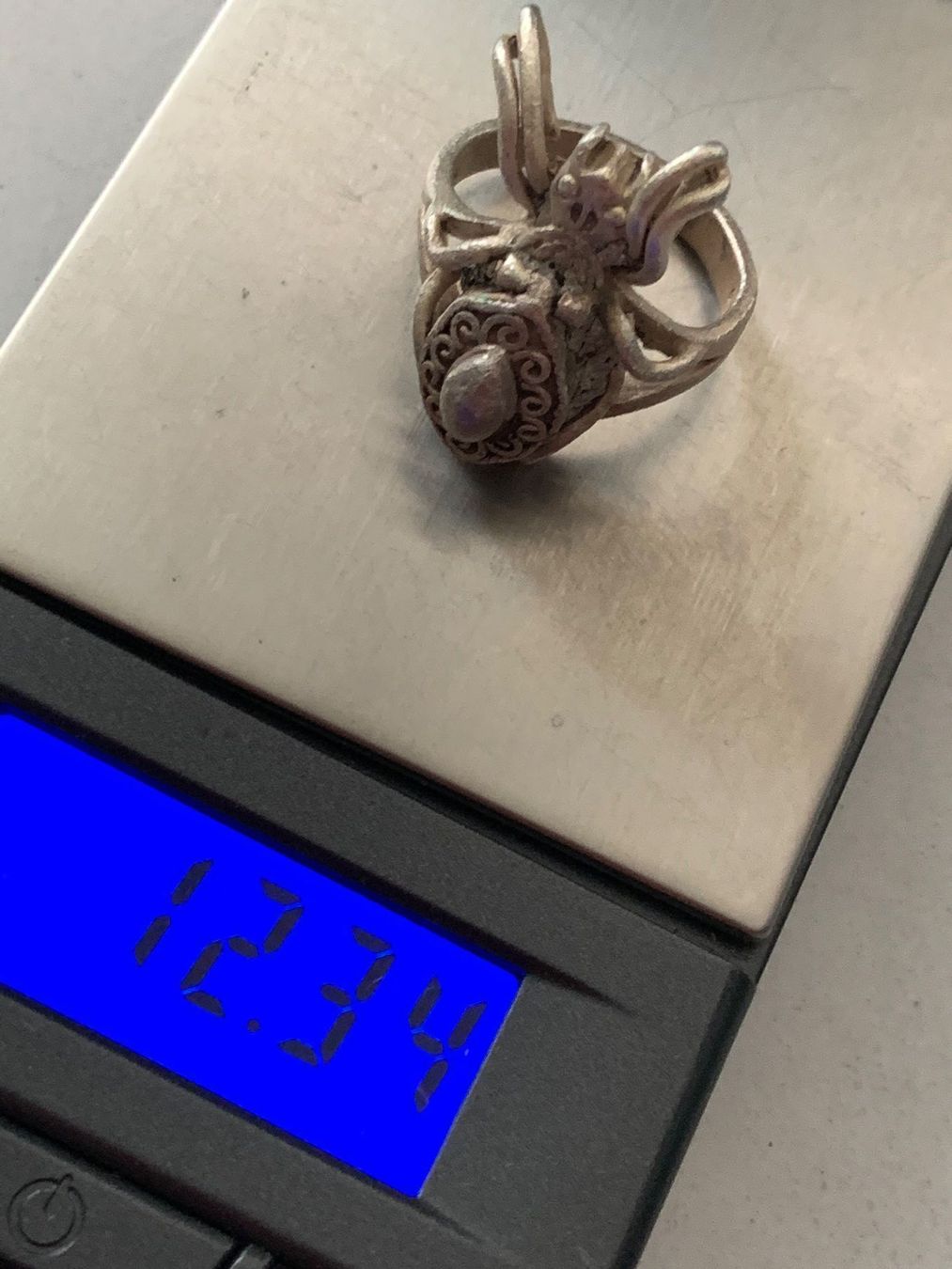 Anelli: Silberring SPINNE (63) – Usato da Laufen venduto da belleskulptur 9