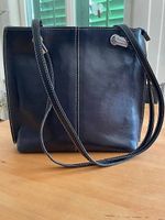 Lederhandtasche