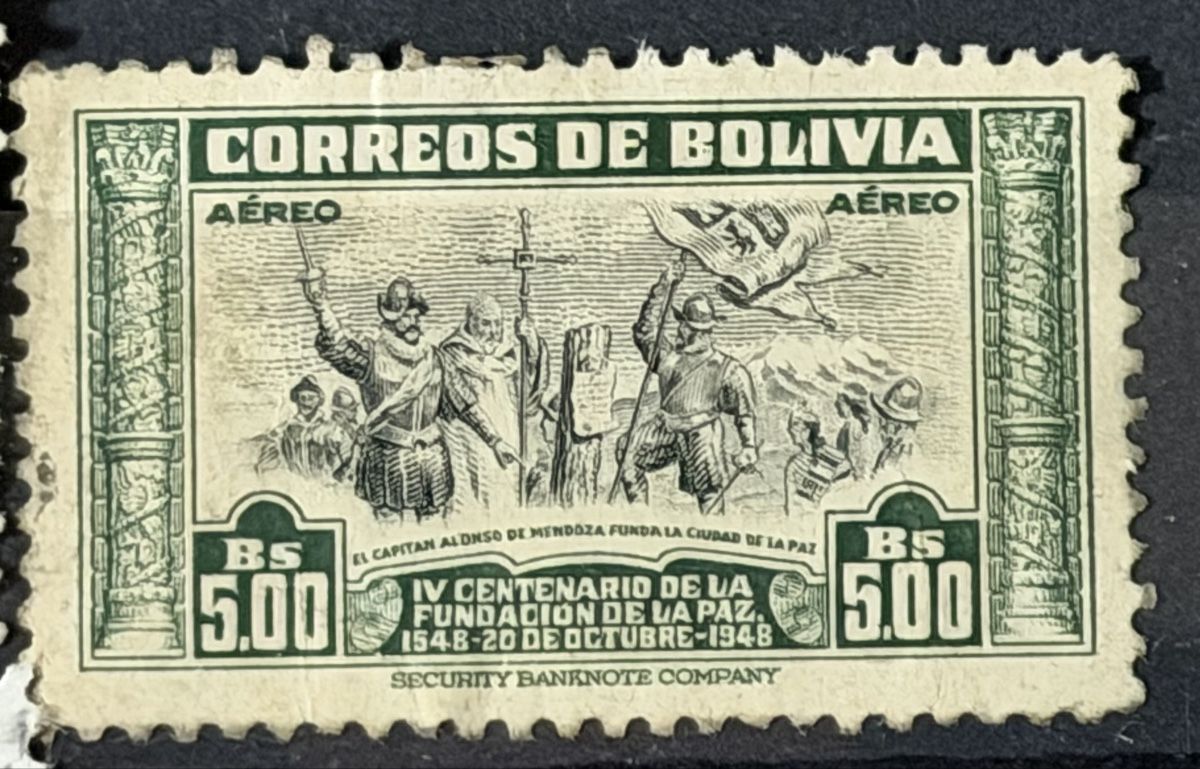 Tutti i francobolli: Timbres - Bolivie – Usato da Petit-Lancy venduto da Solcarm 6