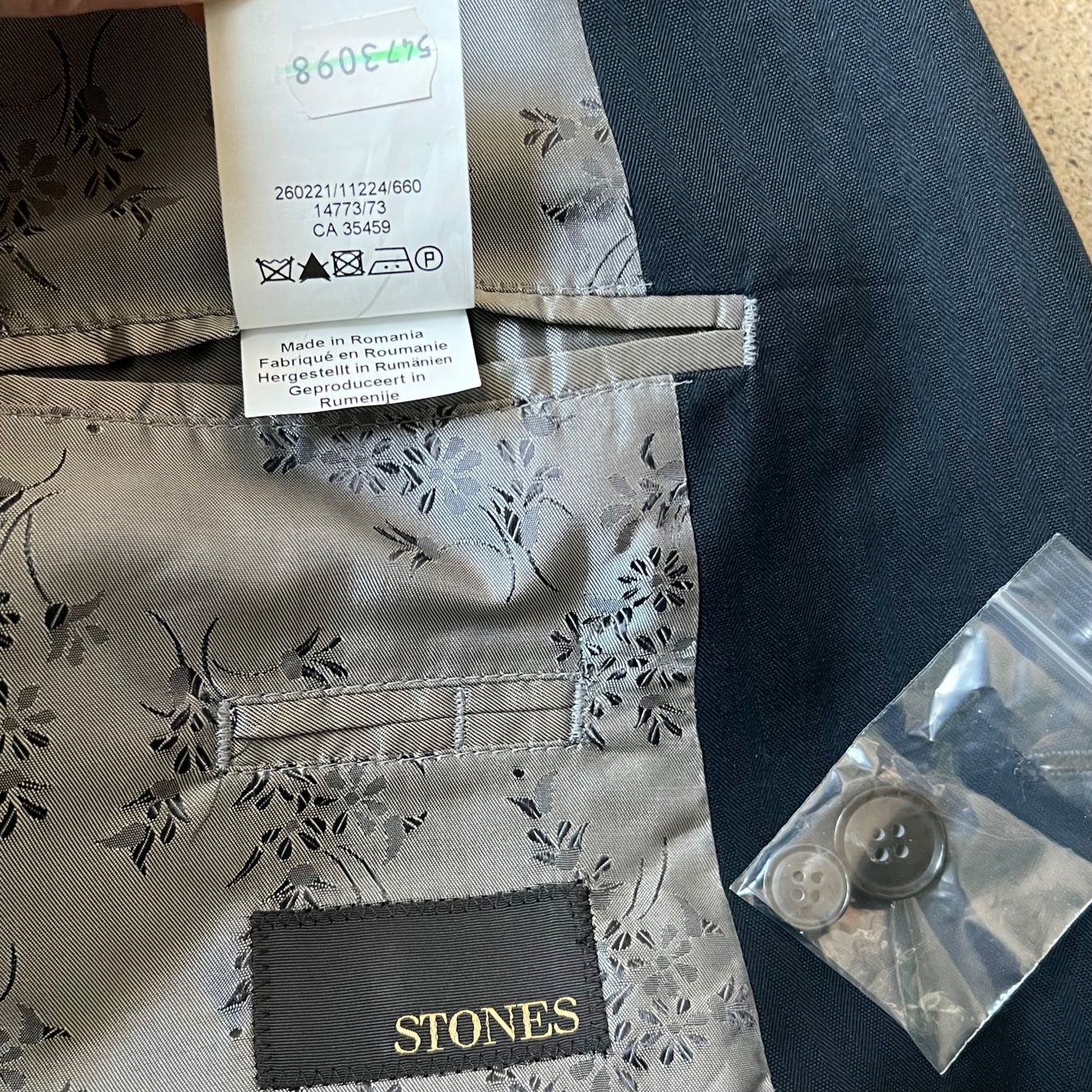 Giacche: neues STONES Sakko 💙 – Nuovo (secondo la descrizione) da Zürich venduto da ClosetQueen 9