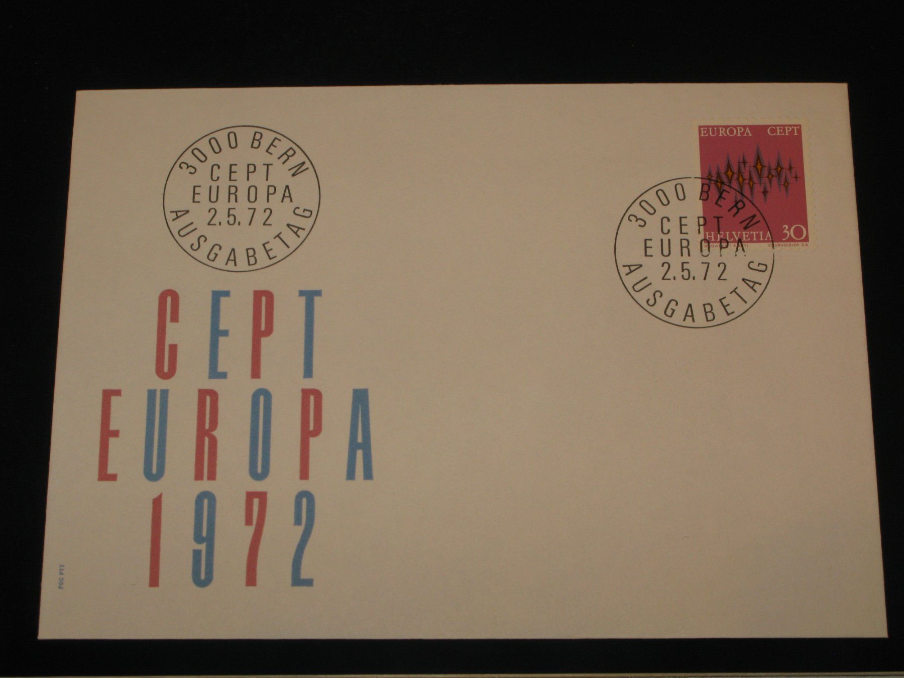 Alle Briefmarken: Werbemarken Europa FDC 1972 Nr. 509 "CEPT" – Gebraucht aus Riken AG von HEROWE