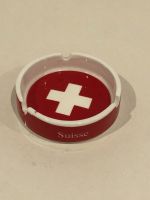 Cendrier souvenir Suisse avec drapeau