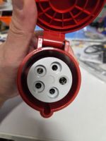 CEE 32A 5P 3h 500V Kupplung 3007-304-1600-3hN